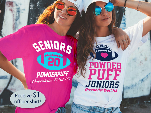 powder puff t shirts
