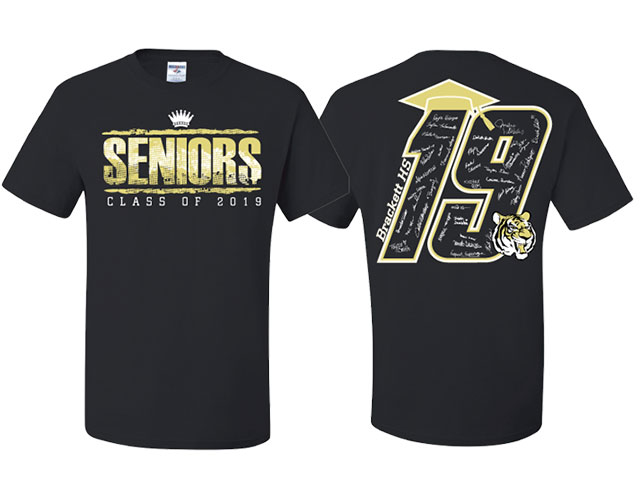 Seniors 19 T-shirts