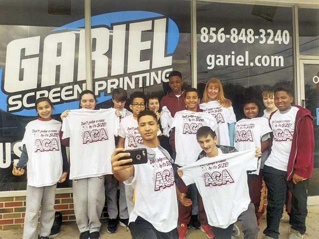 Students Print Their Own Shirts!