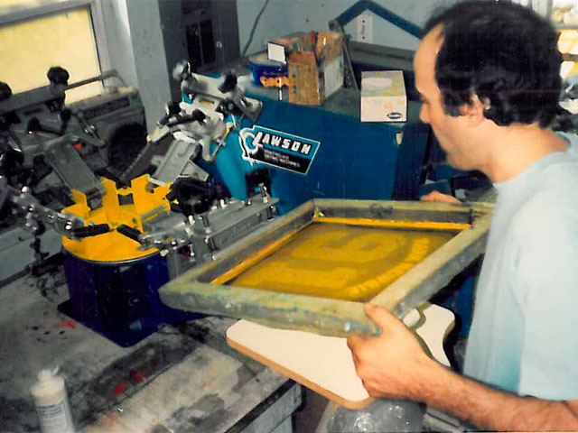 Whirlybird Screen Printing Press