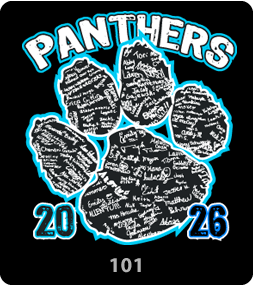 Class of 2026 Signature Design 101 Gariel Screen printing