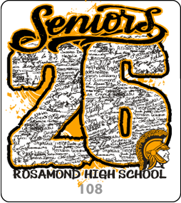 Class of 2026 Signature Design 108 Gariel Screen printing