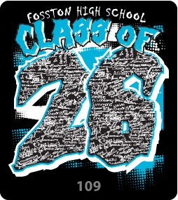 Class of 2026 Signature Design 109 Gariel Screen printing