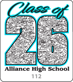 Class of 2026 Signature Design 112<br />
 Gariel Screen printing