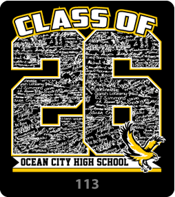 Class of 2026 Signature Design 113 Gariel Screen printing