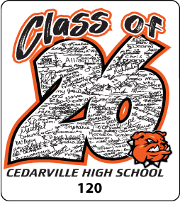 Class of 2026 Signature Design 120 Gariel Screen printing