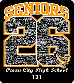 Class of 2026 Signature Design 121 Gariel Screen printing