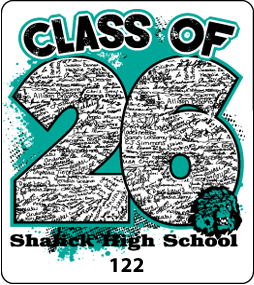 Class of 2026 Signature Design 122 Gariel Screen printing