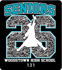 Class of 2026 Signature Design 131 Gariel Screen printing