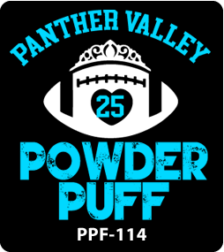 powder puff design 114 2025 gariel screen printing