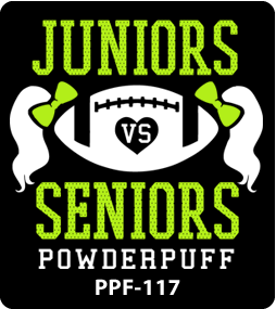 powder puff design 117 2025 gariel screen printing