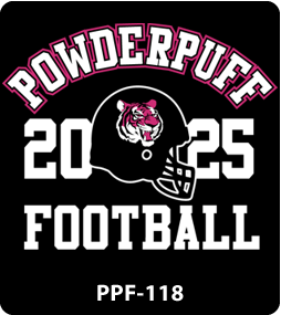 powder puff design 118 2025 gariel screen printing