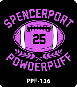 powder puff design 126 2025 gariel screen printing