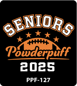 powder puff design 126 2025 gariel screen printing